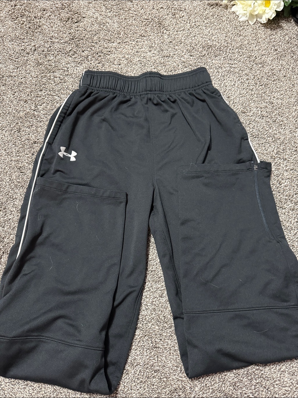 Under Armour Black Track/Sweat pants